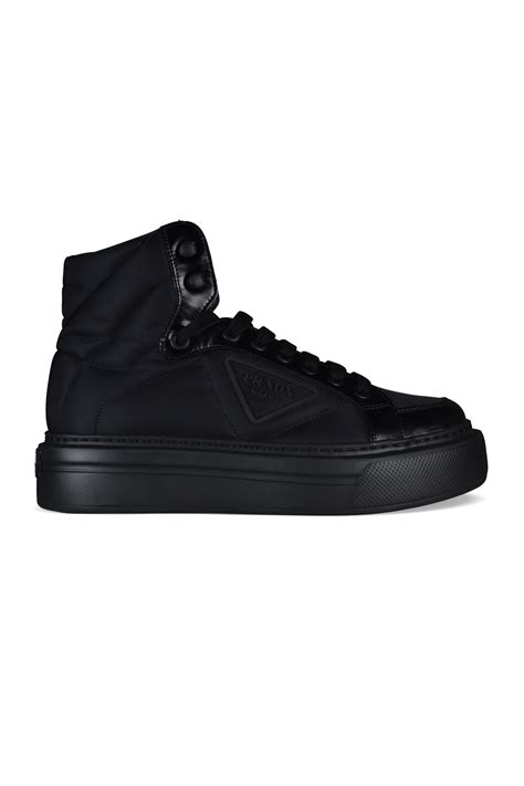 sneakers in pelle uomo prada|farfetch prada sneakers.